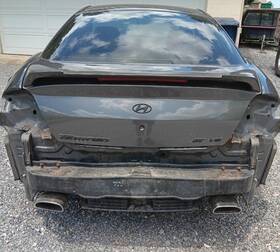 Hyundai 737002c140 Hatch Deck Lid 2006 2007 2008 Tiburon With Spoiler Without Rear Wiper Grade A