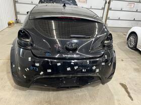 871102v000 Hyundai 12-13 Veloster Rear Trunk Decklid Lift Gate Ultra Black Paint Mzh