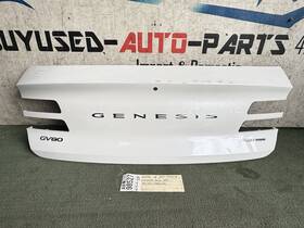 Ax98527 Hyundai 2021 2025 Genesis Gv80 Trunk Lid Panel Molding Oem With Camera Hole