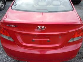Lid-60775 Hyundai 2012-2017 Accent Sedan Rear Trunk Deck Lid Oem P9r