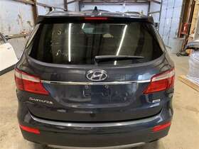Hyundai Santa Fe Trunk/hatch/tailgate Lwb Manual Lift Fits 13-16