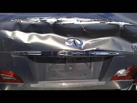 848101np1e Infiniti Used Deck Lid Finish Panel Fits 2008 M35 Mounted With Rear V