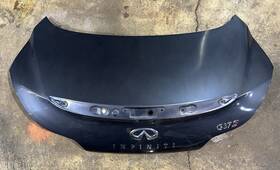 Lid-50285f Infiniti 2010-2013 G37 Coupe Trunk Deck Lid With Spoiler And Rear Monitor Oem Gray