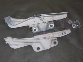 275hba8e Jaguar Original 2009 Xf Hood Hatch Lid Hinges Left Right Set White 275hba8e Jaguar Original 2009 Xf Hood Hatch Lid Hinges Left Right Set White