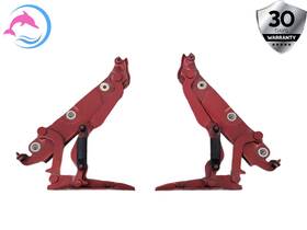 8x2342700ah Jaguar 2013 - 2015 Oem Xf Rear Left And Right Trunk Boot Lid Hinge Set Red