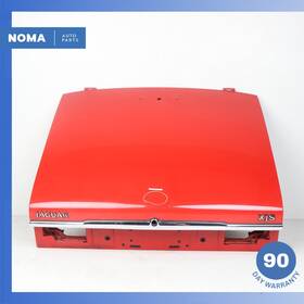 Bhc1508 Jaguar 92-96 Xjs Series 3 Convertible Trunk Boot Lid Shell Panel Red Oem