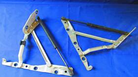 Jaguar C2c36090 2004- 2009 Xj8 Xjr Vanden Plas Trunk Lid Hinge Shock Left Right Silver