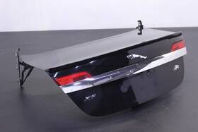 C2z18986 Jaguar 2009 2010 2011 Xfr Rear Trunk Deck Lid Hatch Cover Spoiler Black Pel Iq C2z18986 Jaguar 2009 2010 2011 Xfr Rear Trunk Deck Lid Hatch Cover Spoiler Black Pel Iq