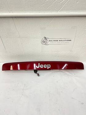 Zh33arhak Jeep 2007-2012 Compass Liftgate Trunk Release Handle Trim Assy Red Oem 6-58