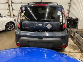 87110b2040 Kia 14-19 Soul Rear Trunk Decklid Lift Gate With View Camera Fathom Blue Ku9