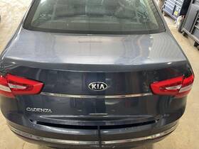 924163r520 Kia 14-16 Cadenza Rear Trunk Decklid Lift Gate With Camera Smokey Blue B3u