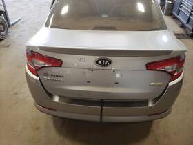957602t002fff Kia 11-13 Optima Hybrid Rear Trunk Decklid Lift Gate Satin Metal Stm