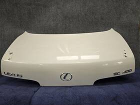 64401-24090 Lexus 92-00 Sc300 Sc400 Oem Rear Trunk Luggage Deck Lid Panel Pearl White 64401-24090 Lexus 92-00 Sc300 Sc400 Oem Rear Trunk Luggage Deck Lid Panel Pearl White