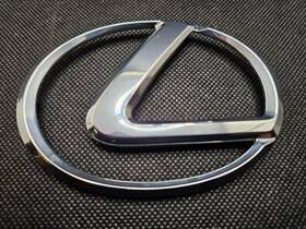 75431-24010 Lexus Oem Sc400 Sc300 Chrome Hood Emblem Bonnet 1998-2007 Front L Logo - A Cond