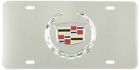 Lp051 Pilot Cadillac Chrome License Plate Stainless Steel Brand 757558630516