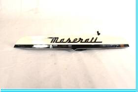 6487 Maserati 2014 - 2020 Ghibli Trunk Handle License Plate Light Molding Camera Hole