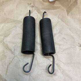 670006268 Maserati Quattroporte Trunk Lid Hinge Coil Spring Oem 2014 - 2020 Set Of 2