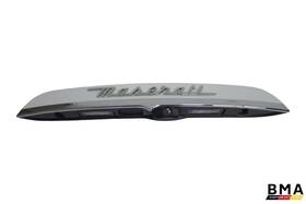 670071824 Maserati Ghibli Rear Trunk Lid Camera Trim Molding 2014 - 2019 Oem