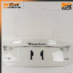 673017125 Maserati 13-17 Quattroporte Gts Rear Trunk Lid Cover Panel Assembly Oem