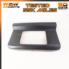 80004500 Maserati 08-19 Granturismo Grancabrio Rear Boot Lock Trim Plate Black Oem