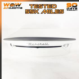 80562800 Maserati 09-16 Granturismo S Rear Trunk Boot Lid Bonnet Cover White Oem