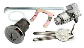 Md2663 Max Performance 1962-65 Dodge Plymouth B-body Glove Box Trunk Lock Set With Original Style