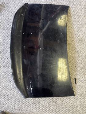 1612-sc Mazda 1990-1997 Miata Oem Black Trunk Lid Hatch Wing R Pkg Spoiler Na 90-97