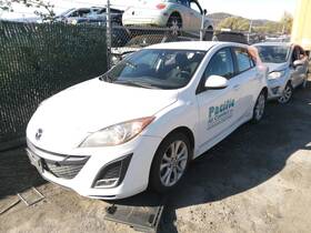 325741 Mazda Used Deck Lid Fits 2011 3 Htbk Spoiler Without Turbo 2.5l Conventional Igniti