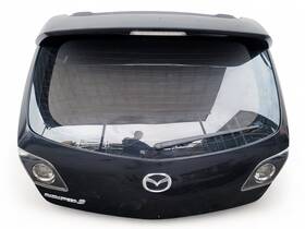 B3yp-62-02xd Mazda 3 Speed 07-09 Trunk Deck Luggage Lid With Spoiler Black E044