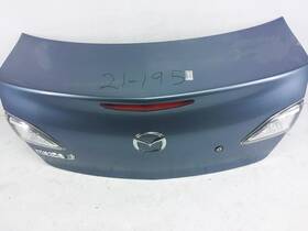 Bby5-52-61xd Mazda 3 2010-2013 Sedan Trunk Lid Rear Deck - Gunmetal Blue