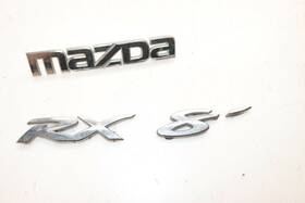 F15151721 Mazda 04-08 Rx-8 Rear Trunk Lid Name Emblem Logo Badge Decal Rx8 Y4684