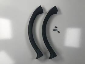 1406945525 Mercedes-benz 1406945625 /1406945525 W140 Cl500 L/r Trunk Hinge Trim Setx2 Black Oem