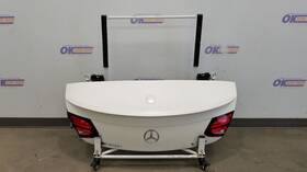 170-10025b Mercedes-benz 21 C63 Amg W205 Convertible Rear Trunk Decklid Assembly Cashmere 170-10025b Mercedes-benz 21 C63 Amg W205 Convertible Rear Trunk Decklid Assembly Cashmere