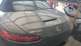 170-10097a Mercedes-benz 18 Amg Gt 190 Complete Rear Trunk Decklid Assembly With Spoiler