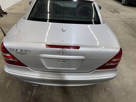 1707500975 Mercedes-benz 01-04 Slk230 Rear Trunk Deck Lid Lift Gate Brilliant Silver 744