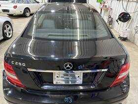 2047500275 Mercedes-benz 12-15 C250 Coupe Rear Trunk Decklid Lift Gate Black Paint 040u