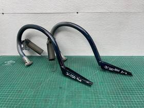 2047500x28 Mercedes-benz 08-14 W204 C250 Rear Trunk Lid Hinge Pair Set Blue Oem