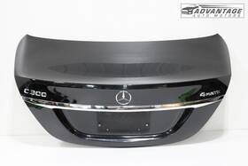 205-690-05-30 Mercedes-benz 2015 C300 W205 Sedan Rear Trunk Deck Lid Cover Panel Black Oem