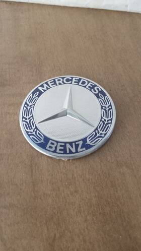 Mercedes Benz 638 817 01 16 Hood Emblem Star Badge Logo Ornament 2 1/2 Inch Diameter