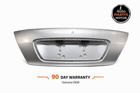 Mercedes-benz A2207570816 2006 Mercedes-benz S500 W220 Rear Trunk Lid Deck Shell Silver Oem 2207570816