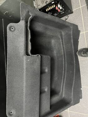 A22269606041 Mercedes-benz 2014 2017 S650 Rear Trunk Floor Storage Housing Line Oem