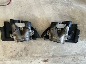 A2574907200 Mercedes-benz A2574907100 New Amg Both Sides Tail Pipe Cover And 7100