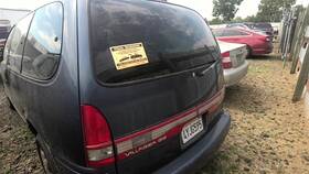170-01635a Mercury Trunk/hatch/tailgate Fixed Glass Fits 96-98 Villager 30707415