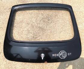 Hza3994 Mg Oem Good Used 1966-74 Mgb Rear Tailgate/liftgate/hatch/door No Glass