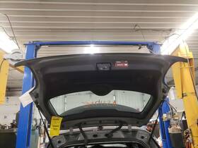 66539339200 Mini 14-20 Cooper Ht 2 Dr Base Rear Trunk Decklid Lift Gate Moonwalk Gray B71 66539339200 Mini 14-20 Cooper Ht 2 Dr Base Rear Trunk Decklid Lift Gate Moonwalk Gray B71