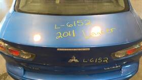 170-50316d Mitsubishi Trunk/hatch/tailgate Sedan Without Turbo Fits 09-10 Lancer 744353