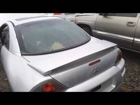 170-58974c Mitsubishi Trunk/hatch/tailgate Coupe With Antenna In Glass Fits 00-05 Eclipse 22039211