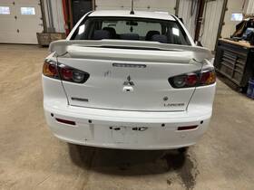 6515a034xa Mitsubishi 08-15 Lancer Rear Trunk Decklid Lift Gate With Spoiler Wicked White 37c