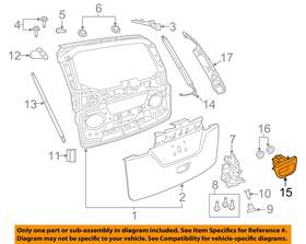 5rp06axrac Mopar Chrysler Oem Pacifica Liftgate Tailgate Hatch-handle Outside Exterior 5rp06axrac Mopar Chrysler Oem Pacifica Liftgate Tailgate Hatch-handle Outside Exterior