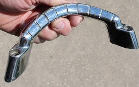 Mopar / Dodge / Desoto 1575953 Oem 1955 1956 Rear Back Seat Chrome Pull Handle